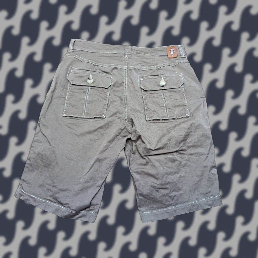 Bogner Bogner Womens Chino Shorts Size 12 Beige Pockets Cotton Shorts Chino Casual Mens? Size 32" / US 10 / IT 46 - 1 Thumbnail