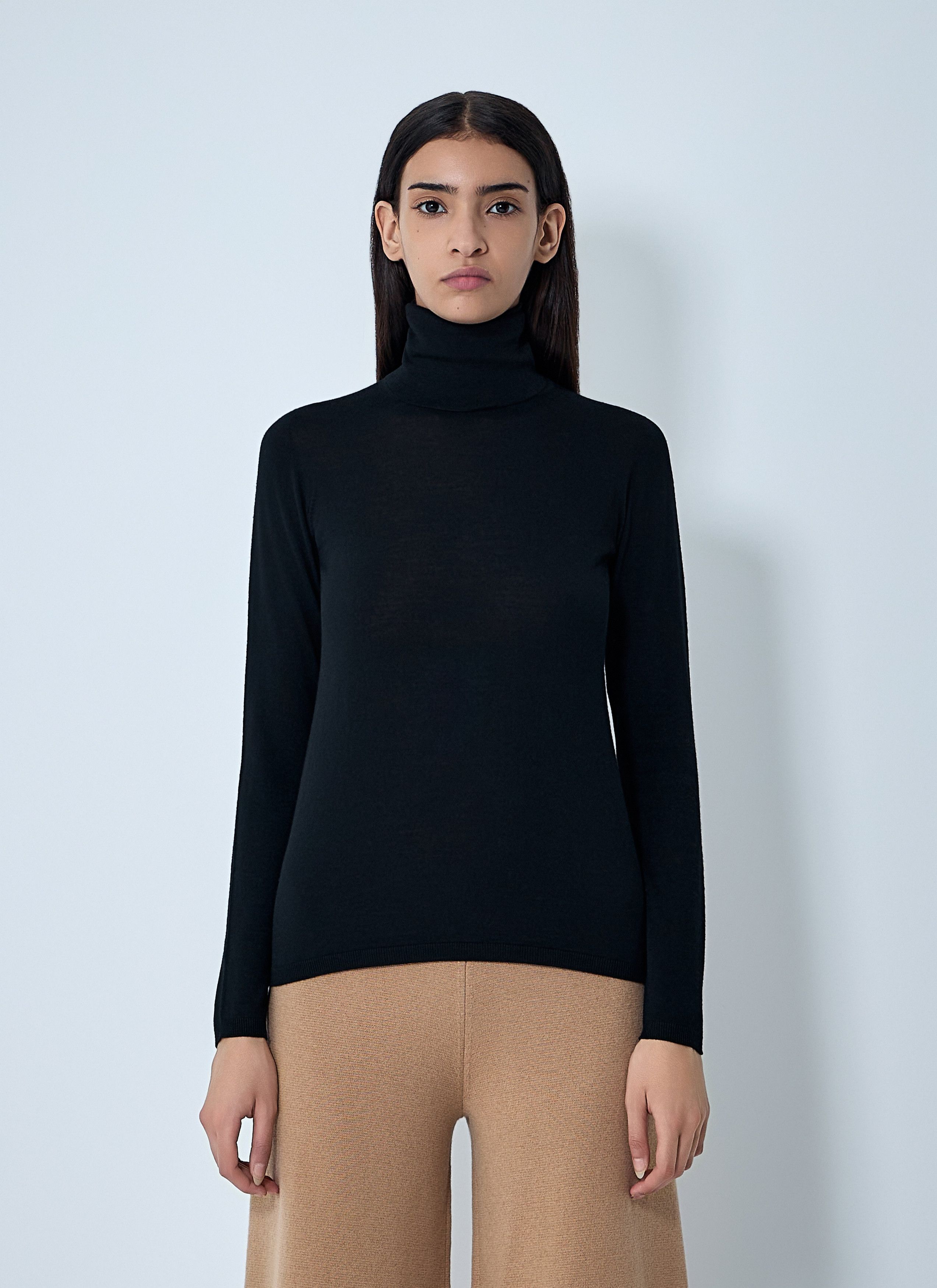 Max Mara Wool Turtleneck Sweater Size S / US 4 / IT 40 - 1 Thumbnail