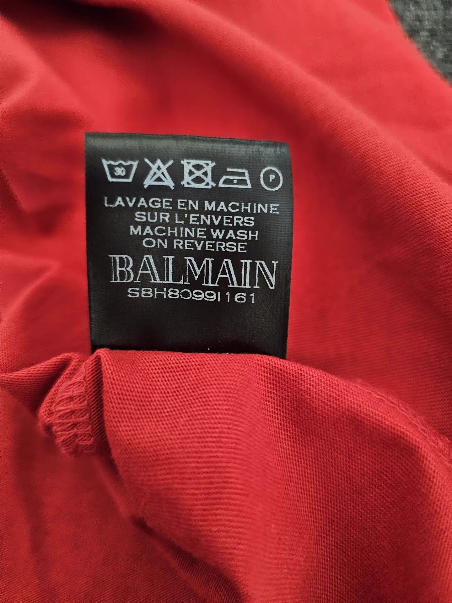 Balmain Balmain Main Line Hooded Long Sleeve T-Shirt Q4 Size US S / EU 44-46 / 1 - 6 Thumbnail