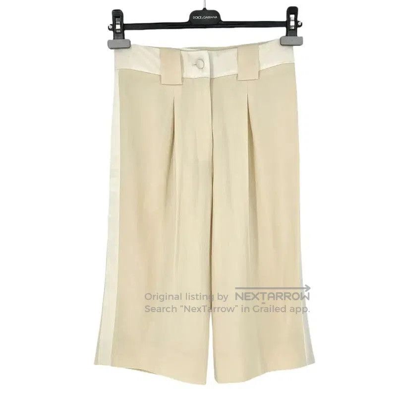Yves Saint Laurent YSL Casual Wool Trousers in Beige . Size 23" - 1 Thumbnail