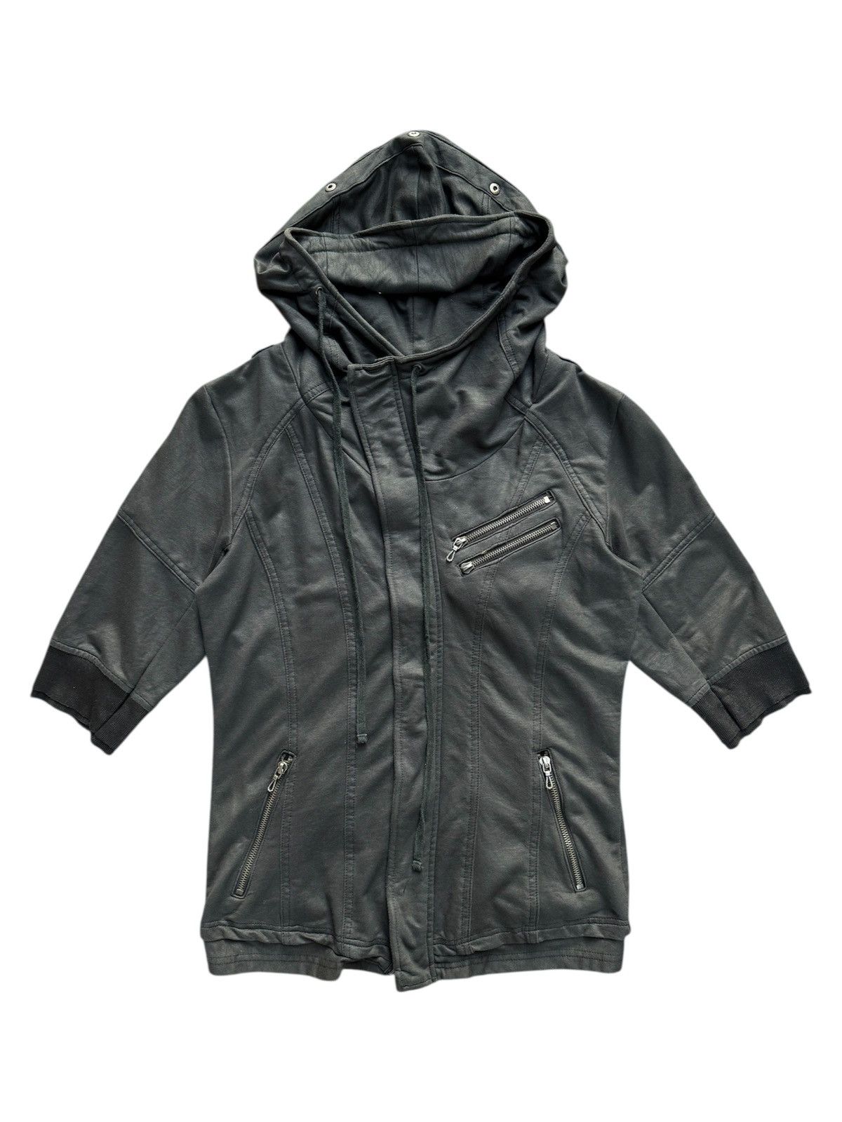 Isamu Katayama Backlash Vintage 2000s FUGA Slank Pockets Bono Jacket Size US S / EU 44-46 / 1 - 1 Thumbnail