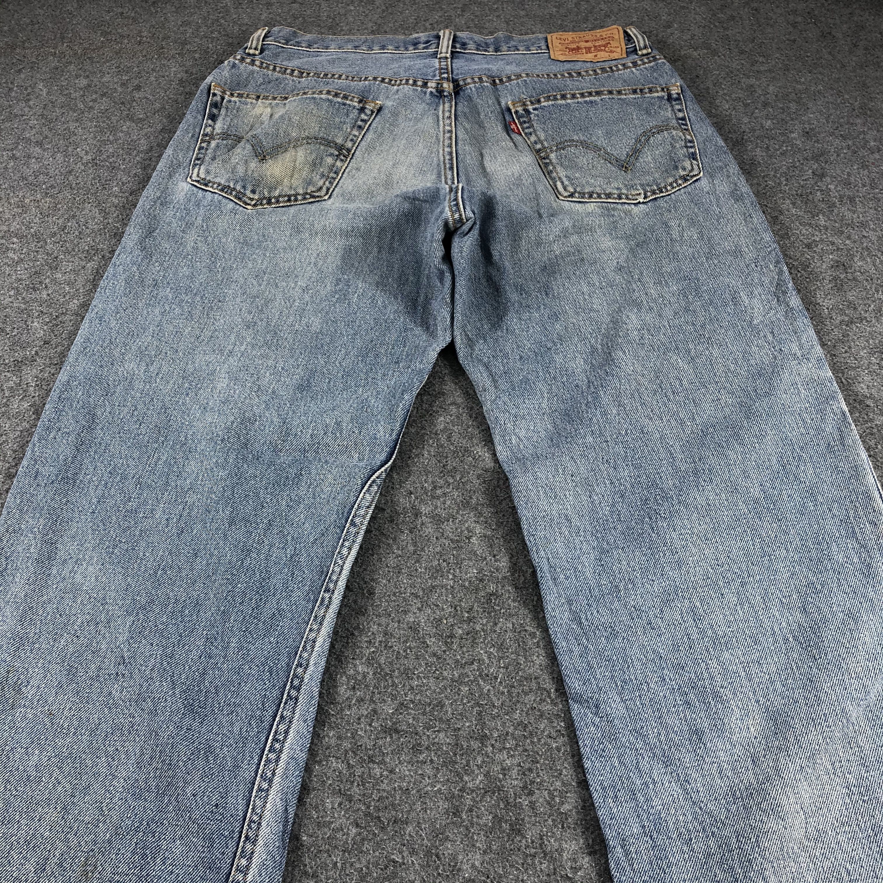 Levi's × Vintage Vintage 90s Light Wash Levis 550 Jeans-JM863 Size US 34 / EU 50 - 4 Thumbnail