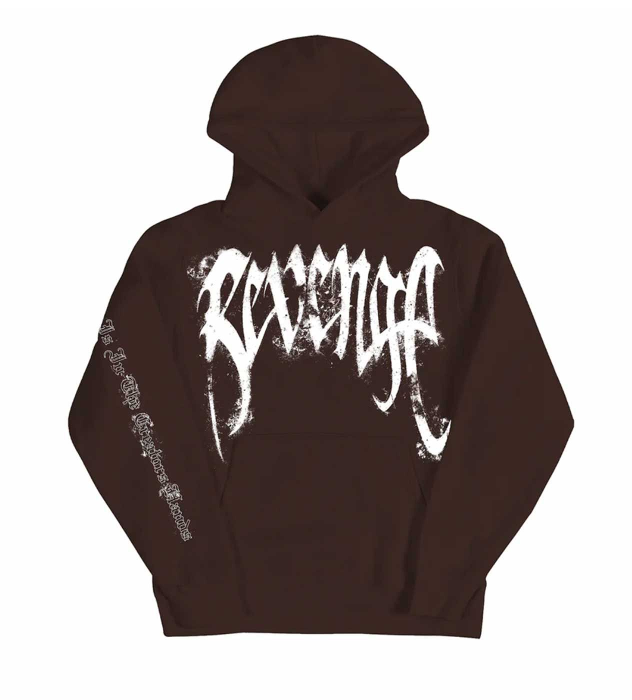 Revenge St. Michaels Hoodie Chocolate Brown Size US S / EU 44-46 / 1 - 1 Thumbnail