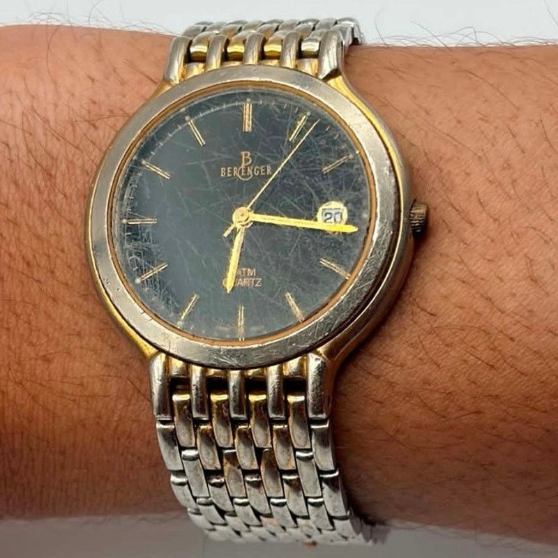Other Vintage Gold & Silver Berenger Men's Watch Size ONE SIZE - 1 Thumbnail