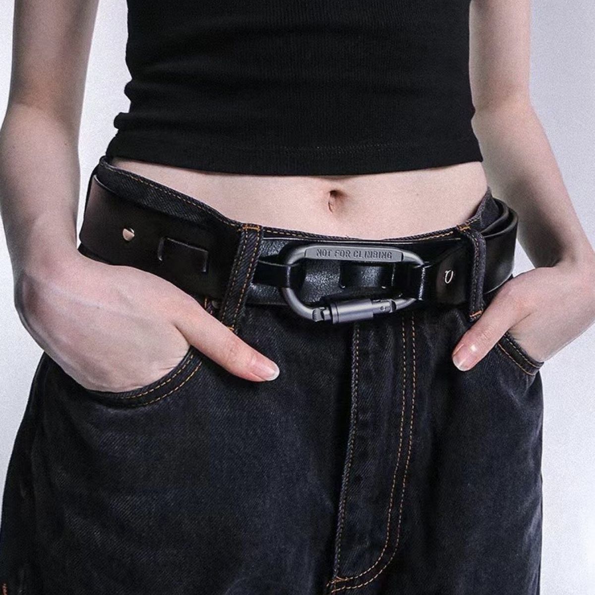 Japanese Brand × Vintage Carabiner Buckle Belt Size ONE SIZE - 6 Thumbnail