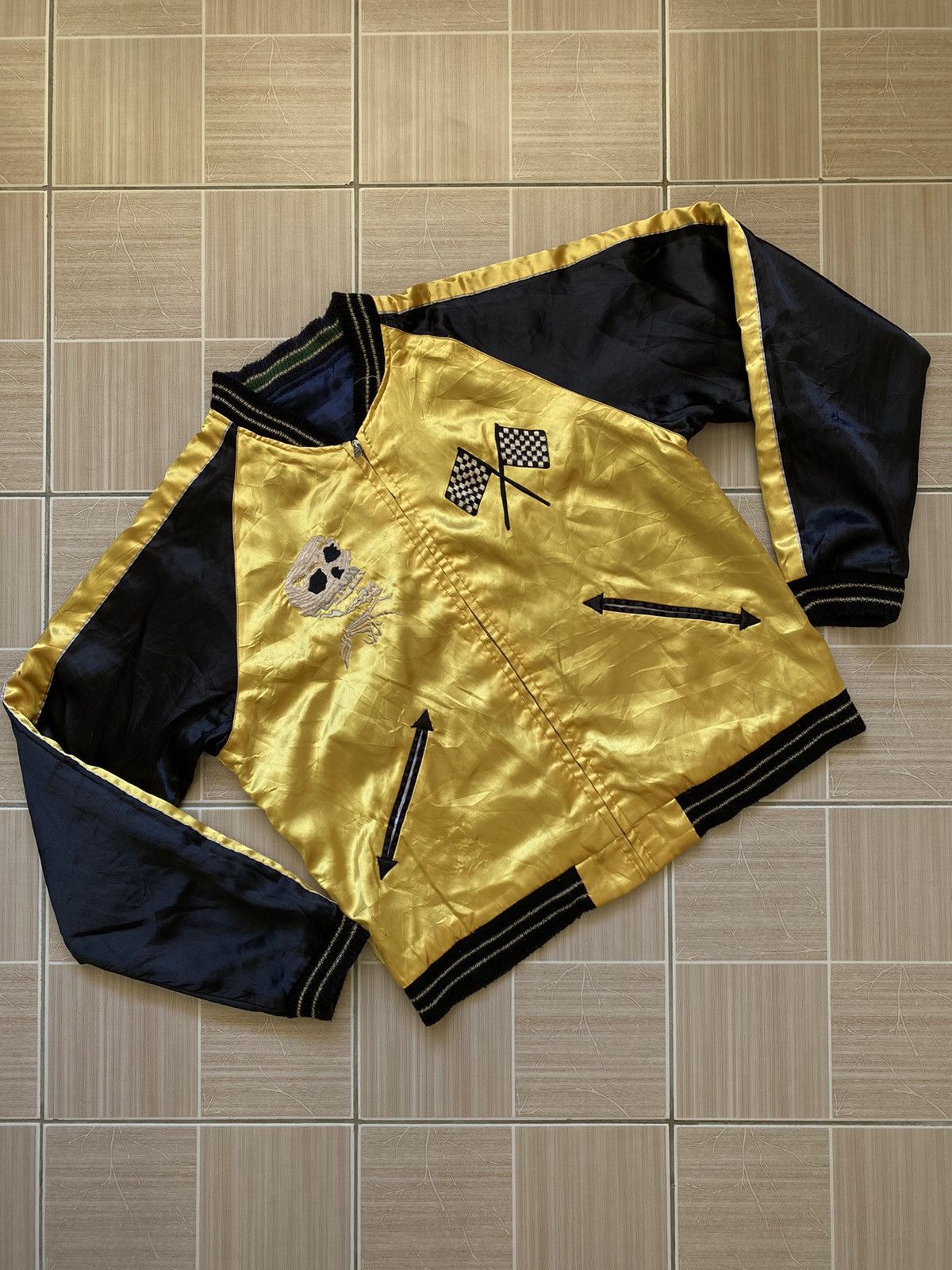 Toyo Enterprises × Vintage VINTAGE SUKAJAN TOYO ENTERPRISE REVERSIBLE CYCLONES x BIRD Size US L / EU 52-54 / 3 - 16 Thumbnail
