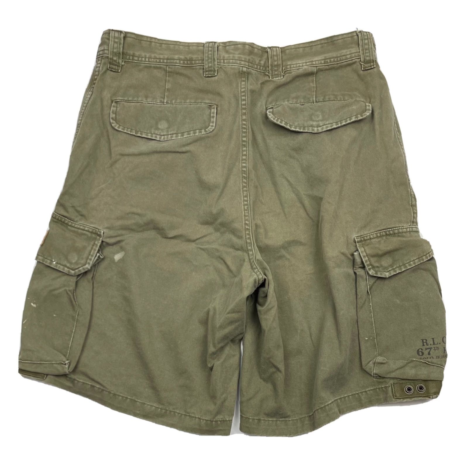 Polo Ralph Lauren VINTAGE Polo Ralph Lauren Cargo Shorts Sz 34 Green Utility Military Mens Outdoor Classic Size US S / EU 44-46 / 1 - 4 Thumbnail