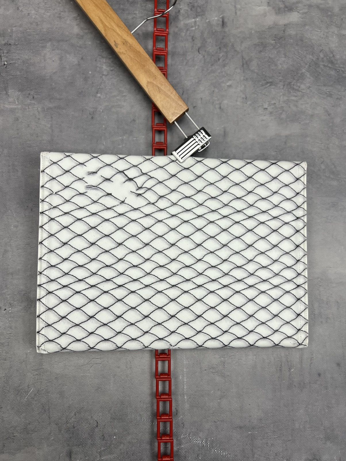 Maison Margiela Maison Margiela MM6 Mesh Print Clutch SS15 Size ONE SIZE - 11 Thumbnail