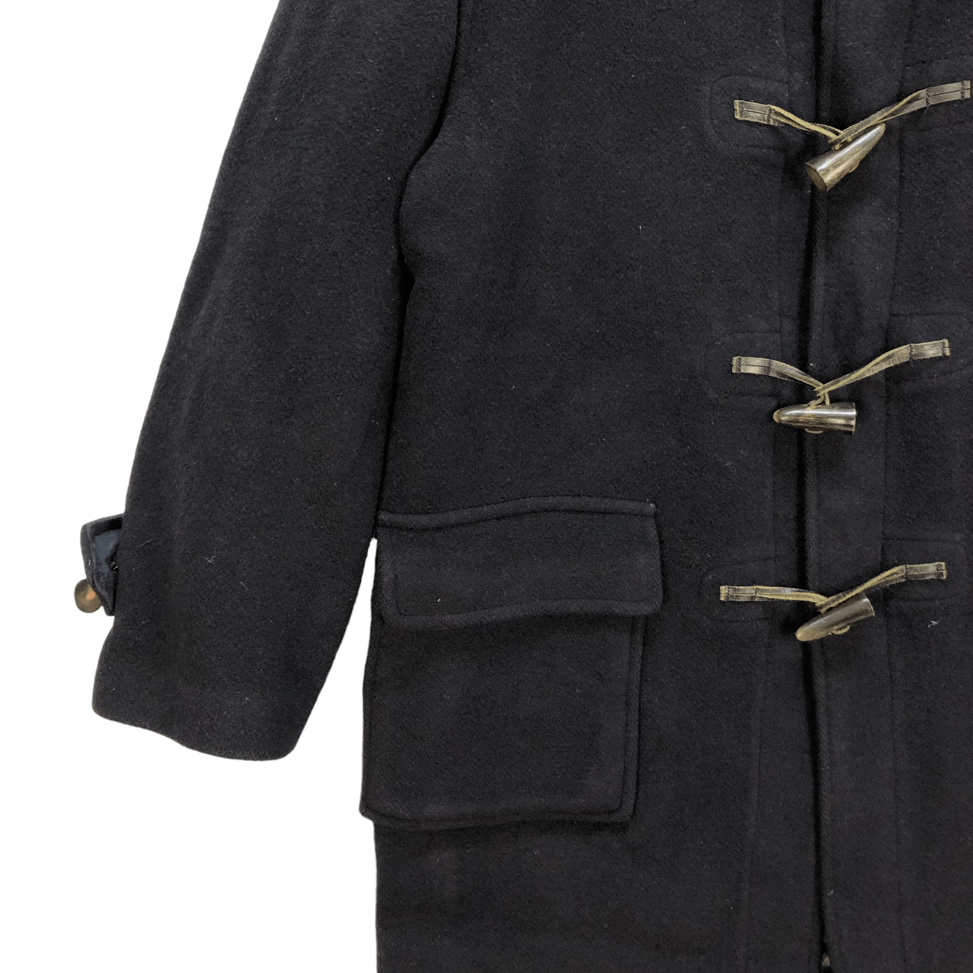 BURBERRYS' MADE IN ENGLAND DUFFLE COAT #6851-91