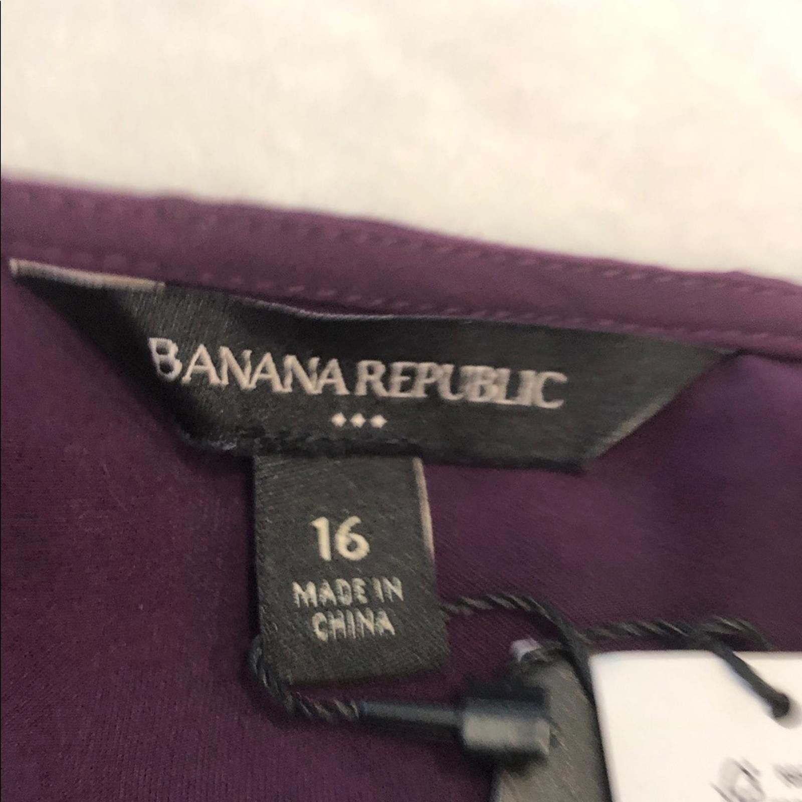 Other Banana Republic Factory Purple maxi dress trappy Plus SZ 16 Size XXL / US 16-18 / IT 52-54 - 9 Thumbnail