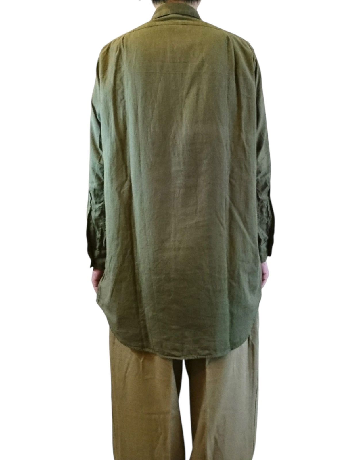 Orslow Very Rare 1960s Czech Republic Granpa Military Shirt Size US L / EU 52-54 / 3 - 3 Thumbnail