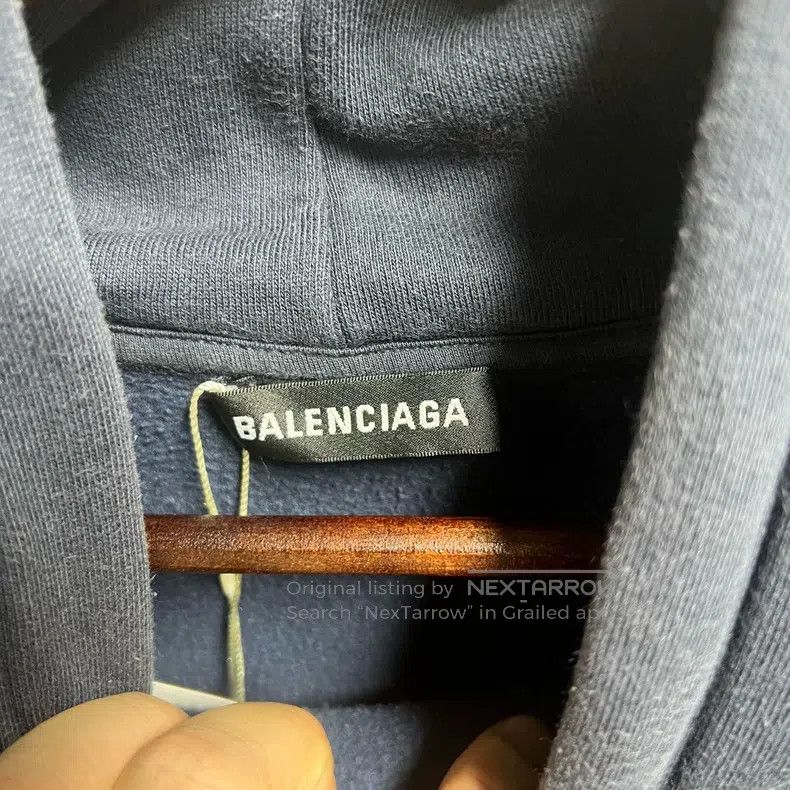 Balenciaga Balenciaga Wave Hoodie Size US M / EU 48-50 / 2 - 3 Thumbnail