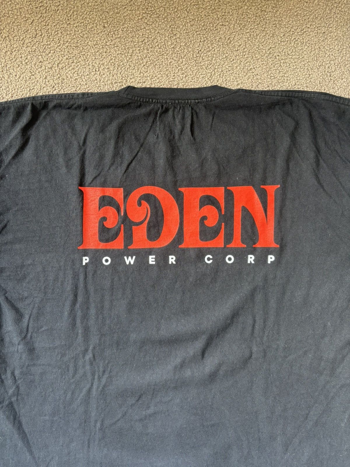 EDEN Power Corp Eden Power Corp Black Logo Long Sleeve T-Shirt Size US XL / EU 56 / 4 - 5 Thumbnail