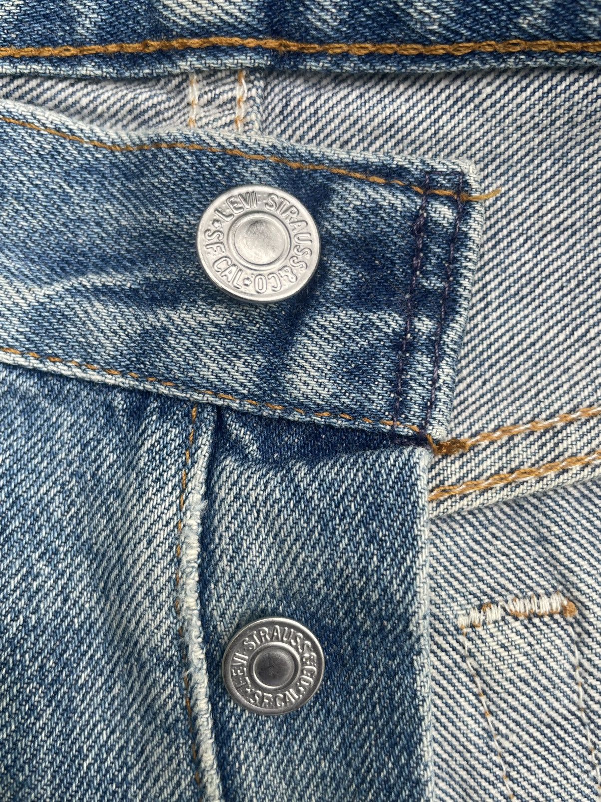 Levi's × Vintage Vintage 1989 Levis 501 XX Distresed Size US 31 - 22 Thumbnail