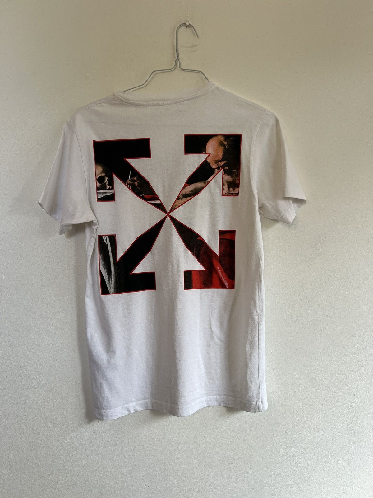 Off-White × Virgil Abloh Off white Caravaggio TEE Size US M / EU 48-50 / 2 - 6 Thumbnail