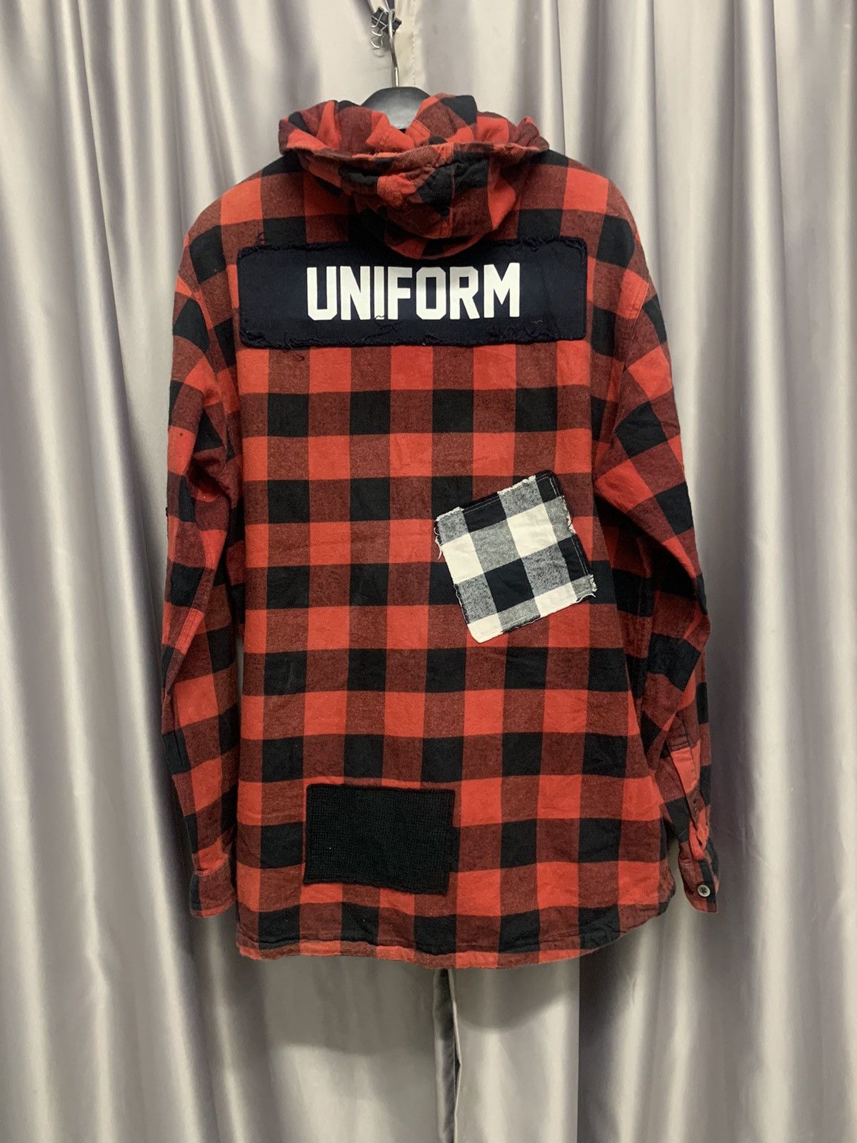 Sophnet. × uniform experiment RARE UNIFORM EXPERIMENT X SOPHNET HOODIE PATCHWORK Size US L / EU 52-54 / 3 - 1 Thumbnail