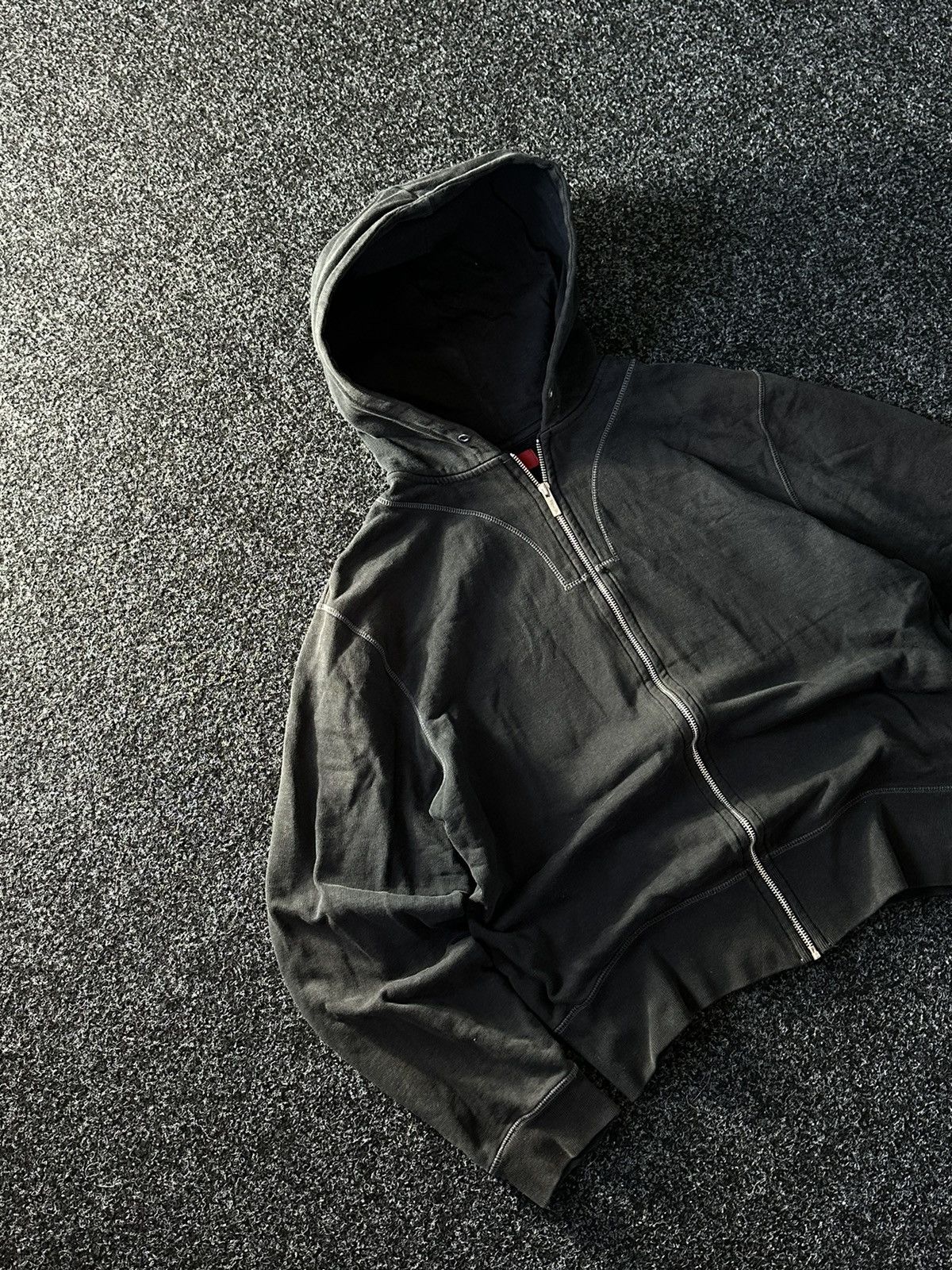 Levi's 🚨VINTAGE LEVI’S RED TAB RARE ZIP HOODIE y2k faded boxy Rap Size US L / EU 52-54 / 3 - 2 Thumbnail