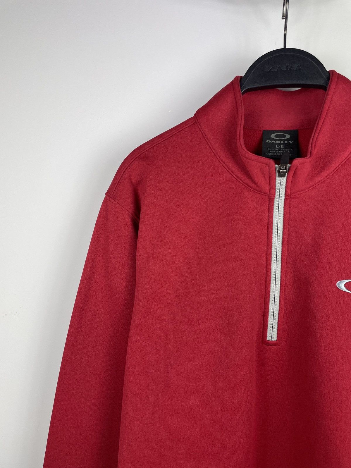 Oakley × Vintage Vintage Oakley 1/4 Zip Sweatshirt Size US L / EU 52-54 / 3 - 2 Thumbnail