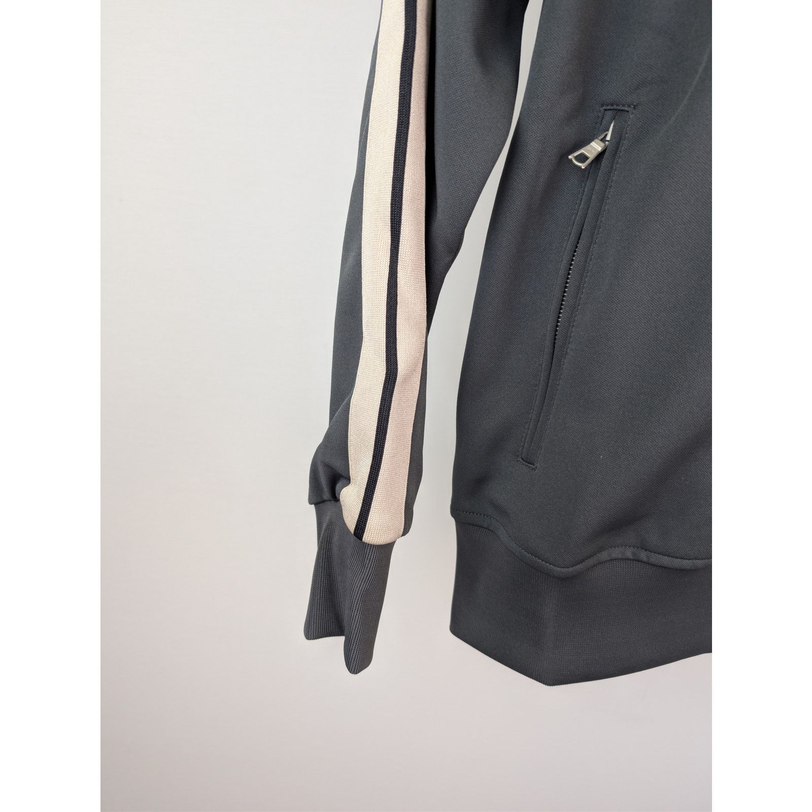 Palm Angels o1rshd1 New Classic Track Jacket in Dark Grey / White Size US M / EU 48-50 / 2 - 7 Thumbnail