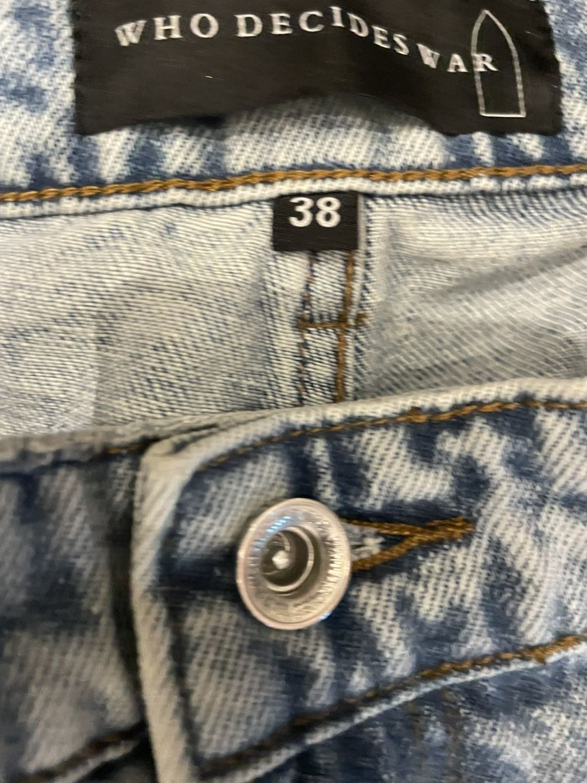 Who Decides War Who Decides War Jean Size US 38 / EU 54 - 2 Thumbnail