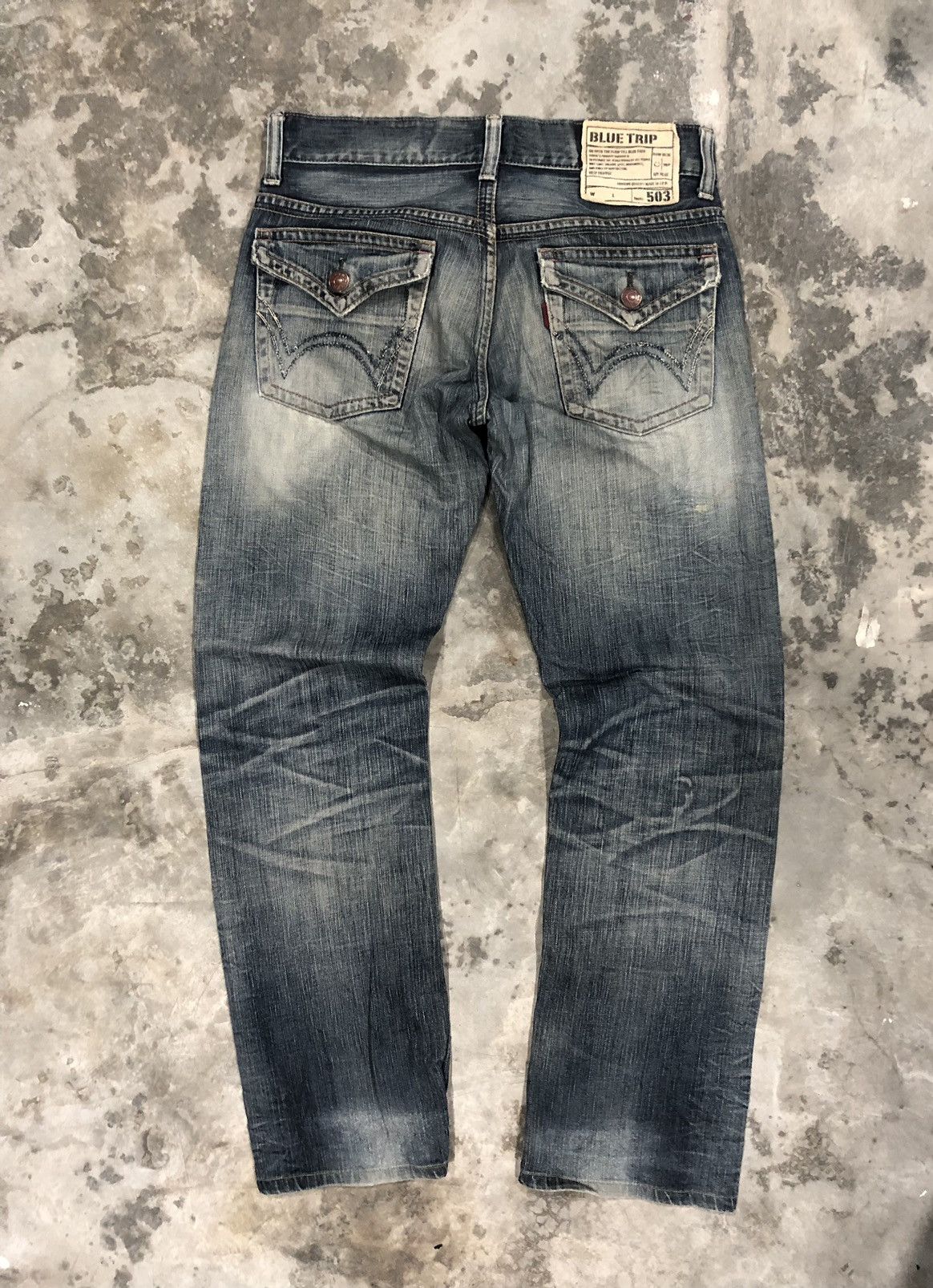 Edition Japan × Edwin Edwin Blue Trip 503 Rare Jeans Size US 33 - 2 Thumbnail