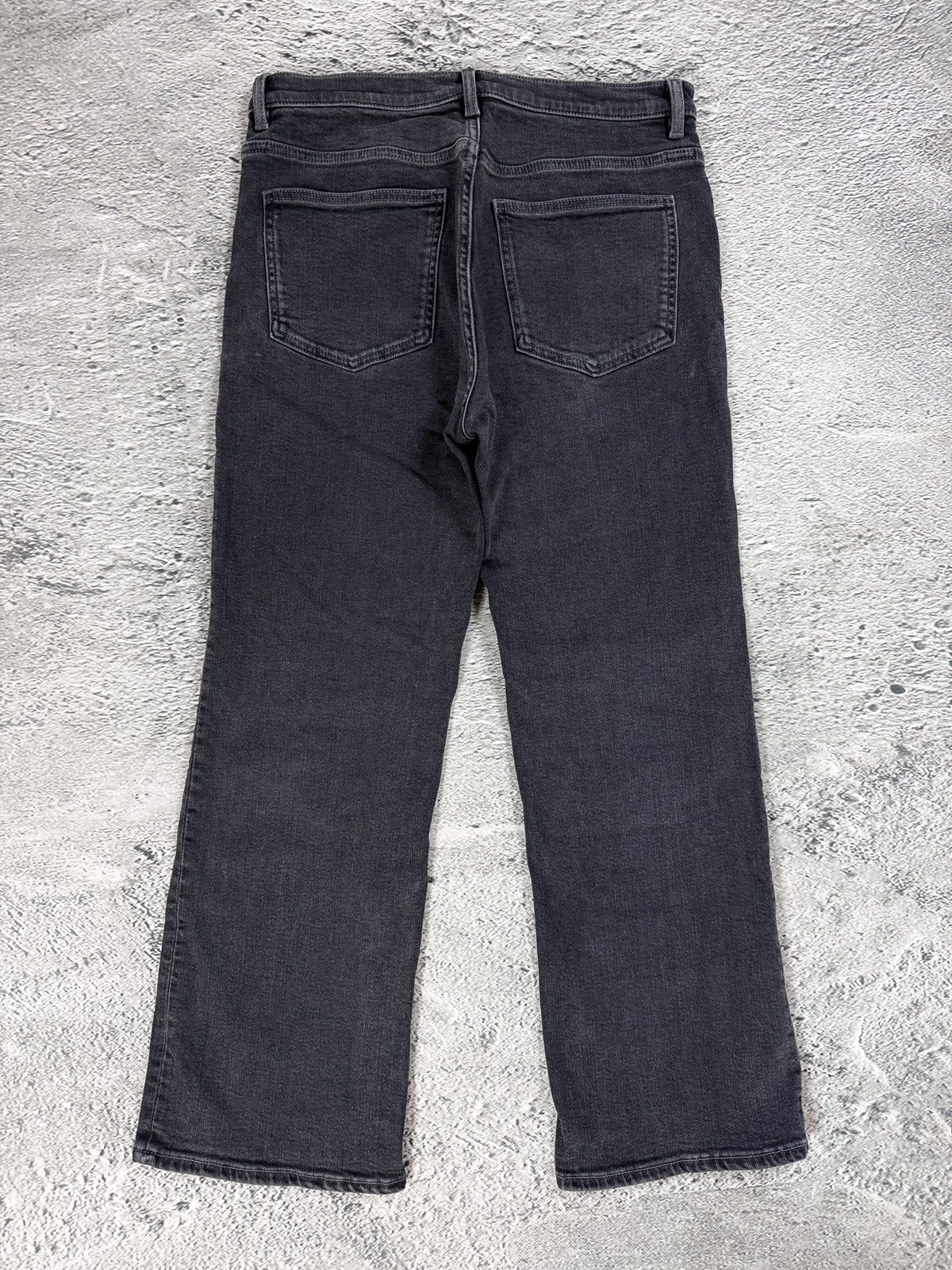 Arket Arket flared black washed jeans Y2K basic Size 30" / US 8 / IT 44 - 1 Thumbnail
