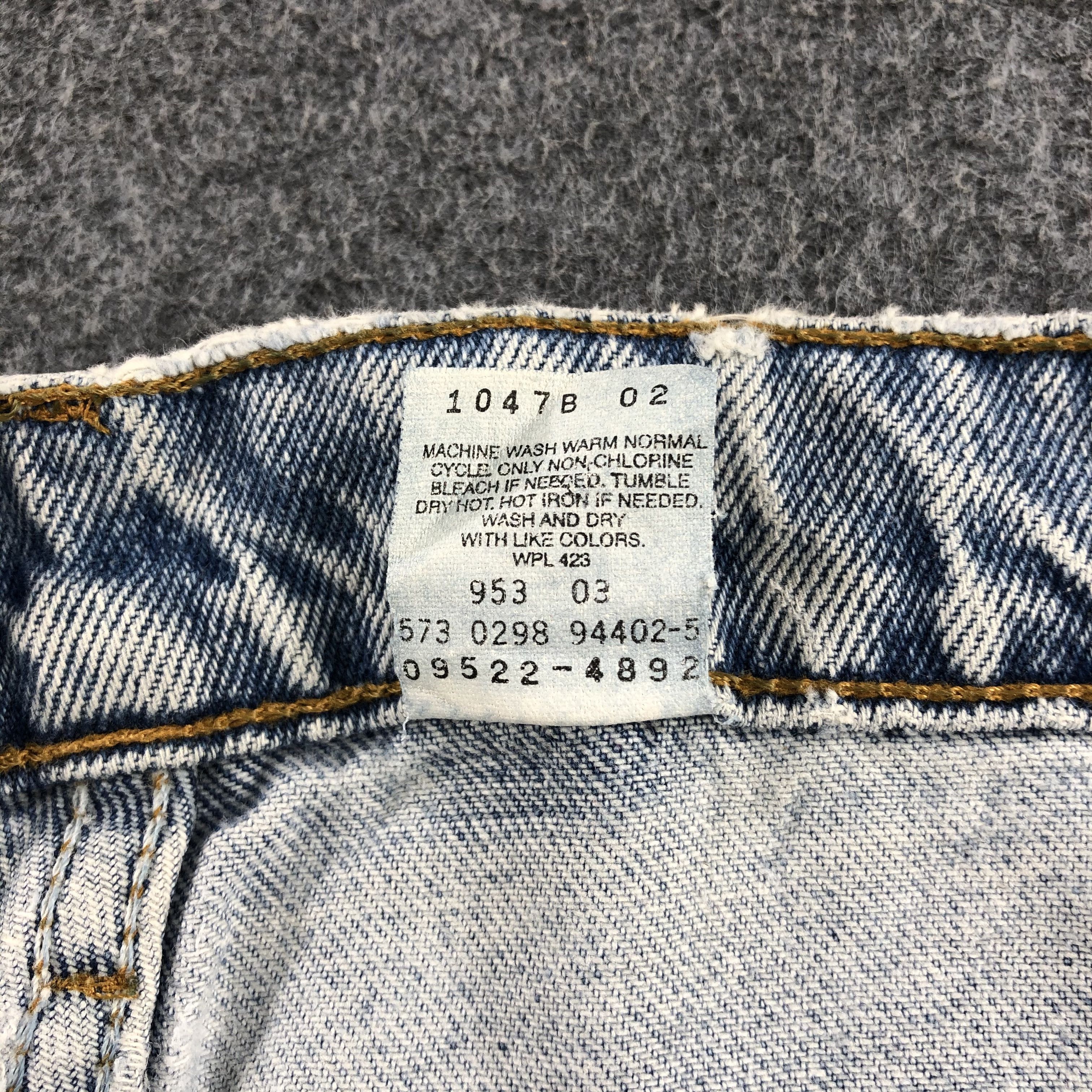 Levi's 90s Vintage Light Wash Levis 550 Jeans-J1684 Size US 39 - 16 Thumbnail