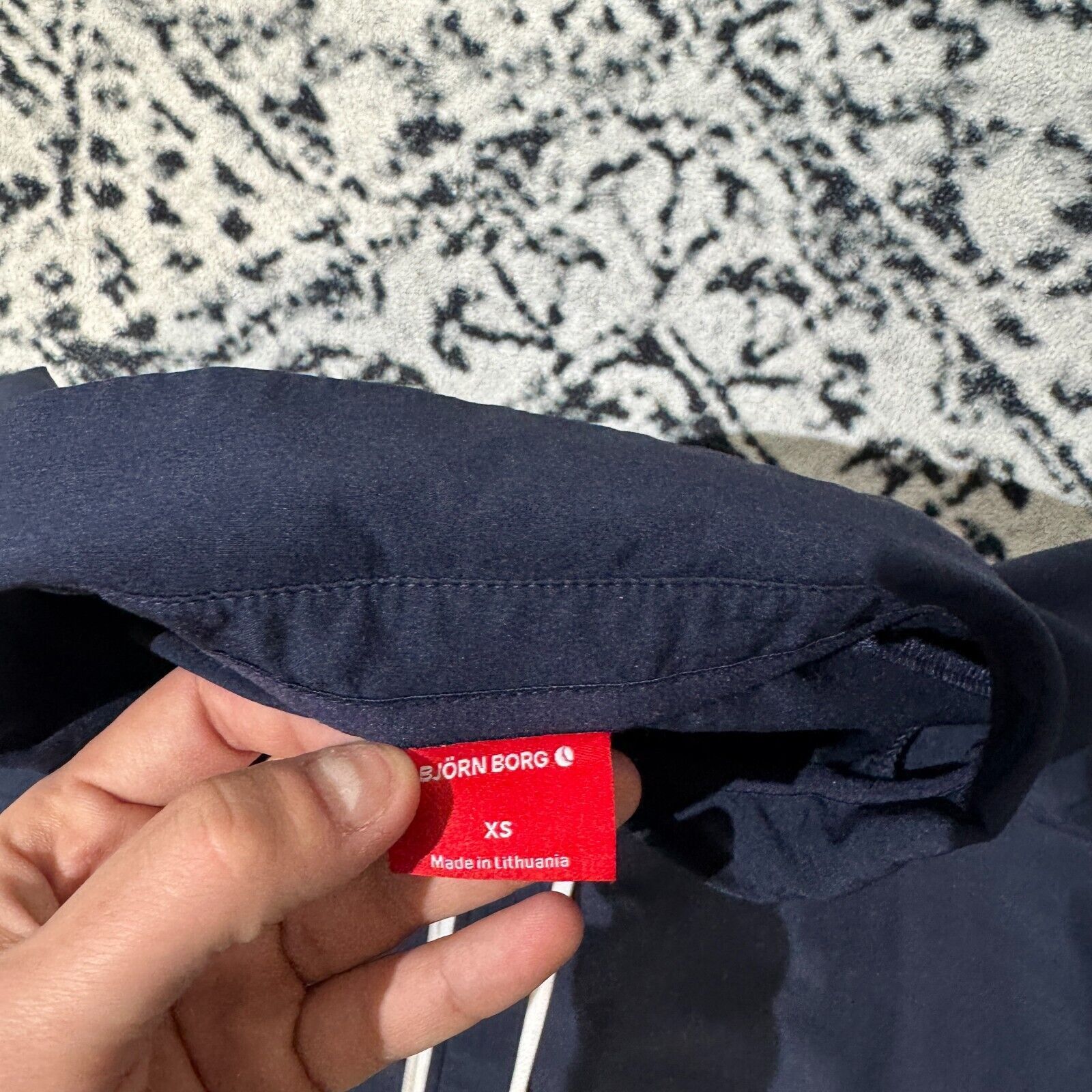 Vintage Vintage Bjorn Borg Navy Polyester Jacket Size XS Waterproof Size US XS / EU 42 / 0 - 6 Thumbnail