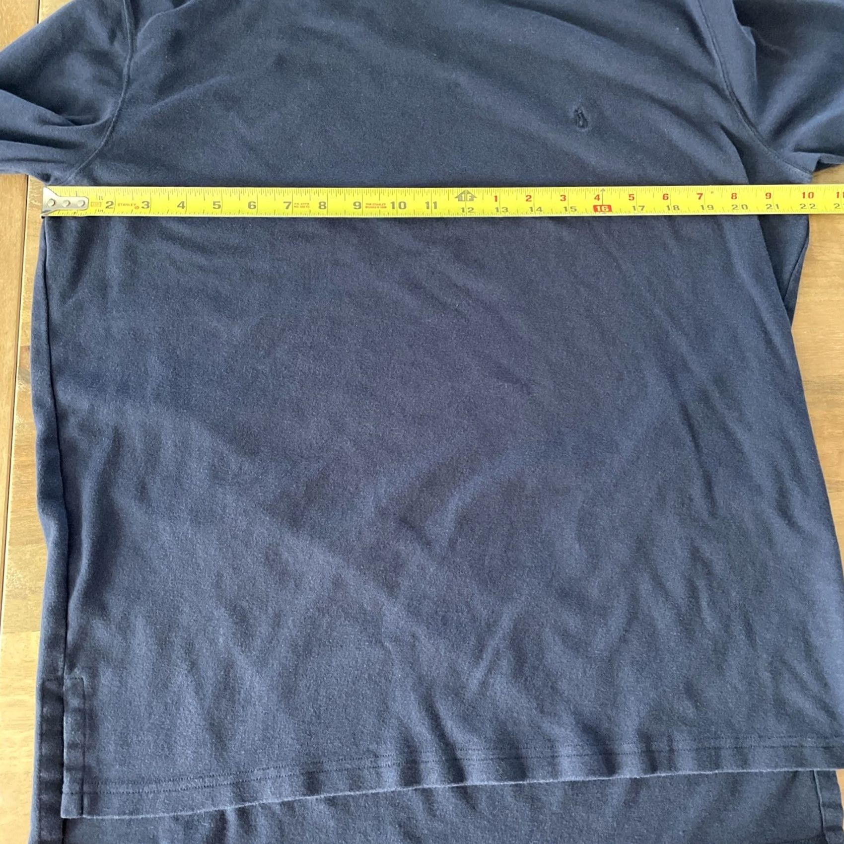 Polo Ralph Lauren VTG Polo Ralph Lauren Turtleneck Pullover Longsleeve Sweatshirt Mens Large Navy Blue 90s Classic USA Polo Ralph Lauren Sweater Men L Knit Cotton Size US L / EU 52-54 / 3 - 7 Thumbnail