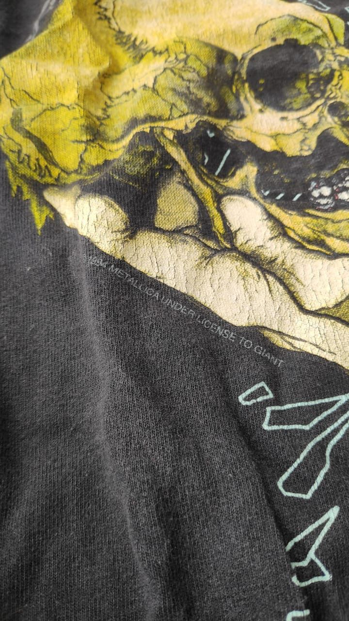 Band Tees VINTAGE METALLICA PUSHEAD TEE Size US XL / EU 56 / 4 - 4 Thumbnail