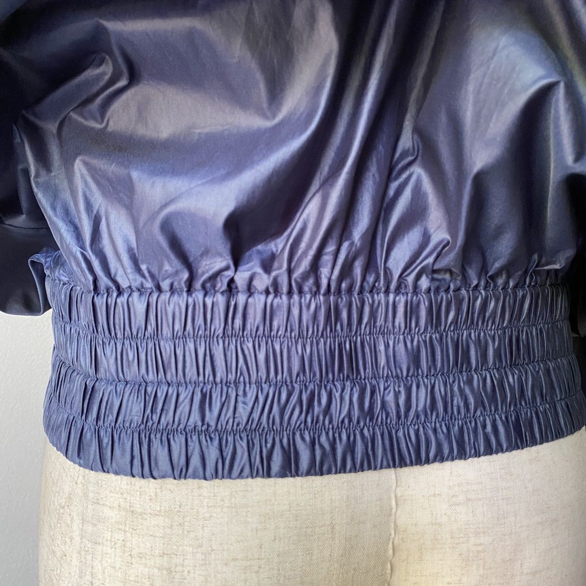 Dior Vintage Christian Dior Navy Stand Collar Windbreaker Size US M / EU 48-50 / 2 - 14 Thumbnail