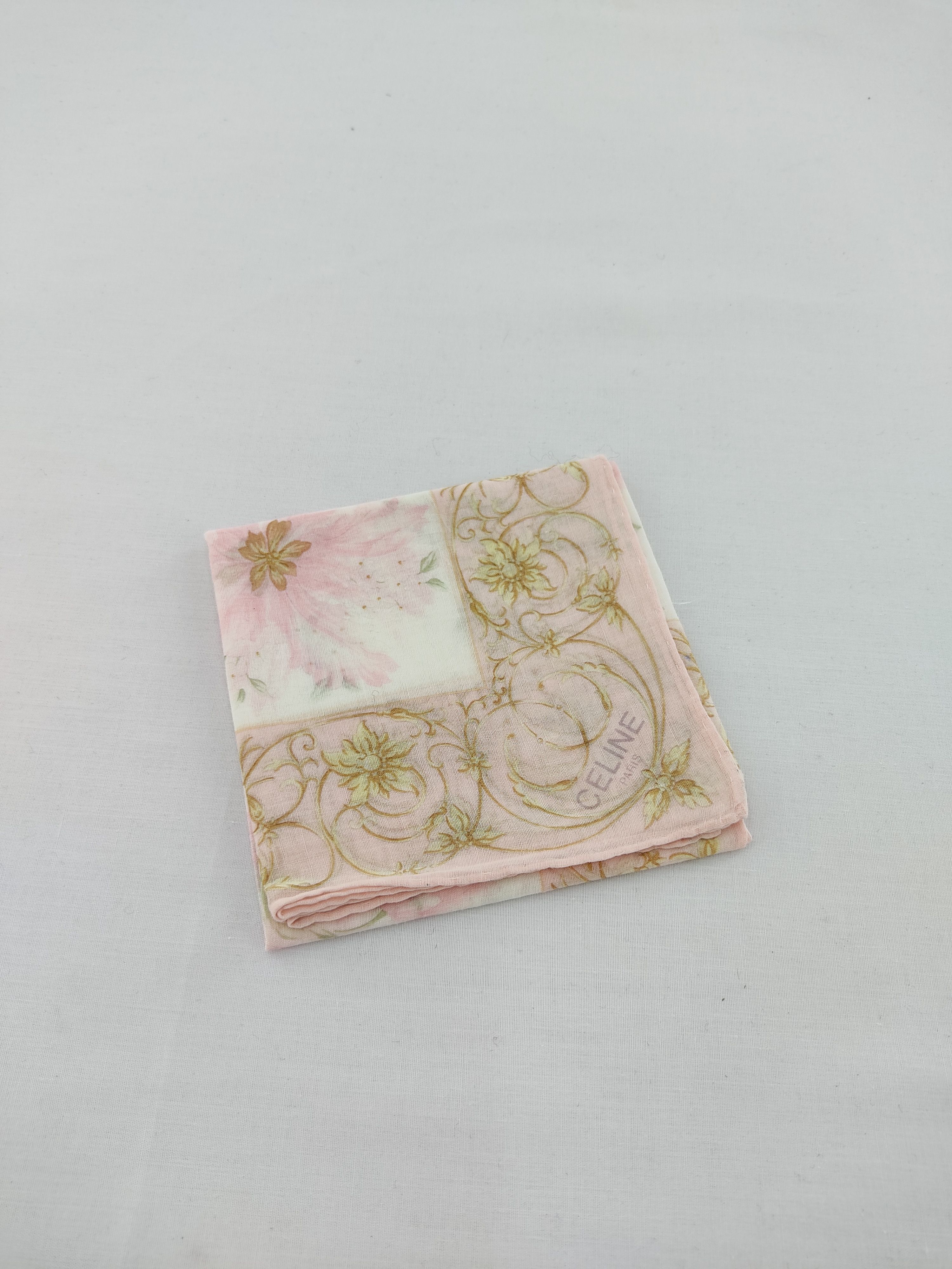 Celine × Vintage Vintage Celine Handkerchief / Neckwear / Bandana Size ONE SIZE - 2 Thumbnail