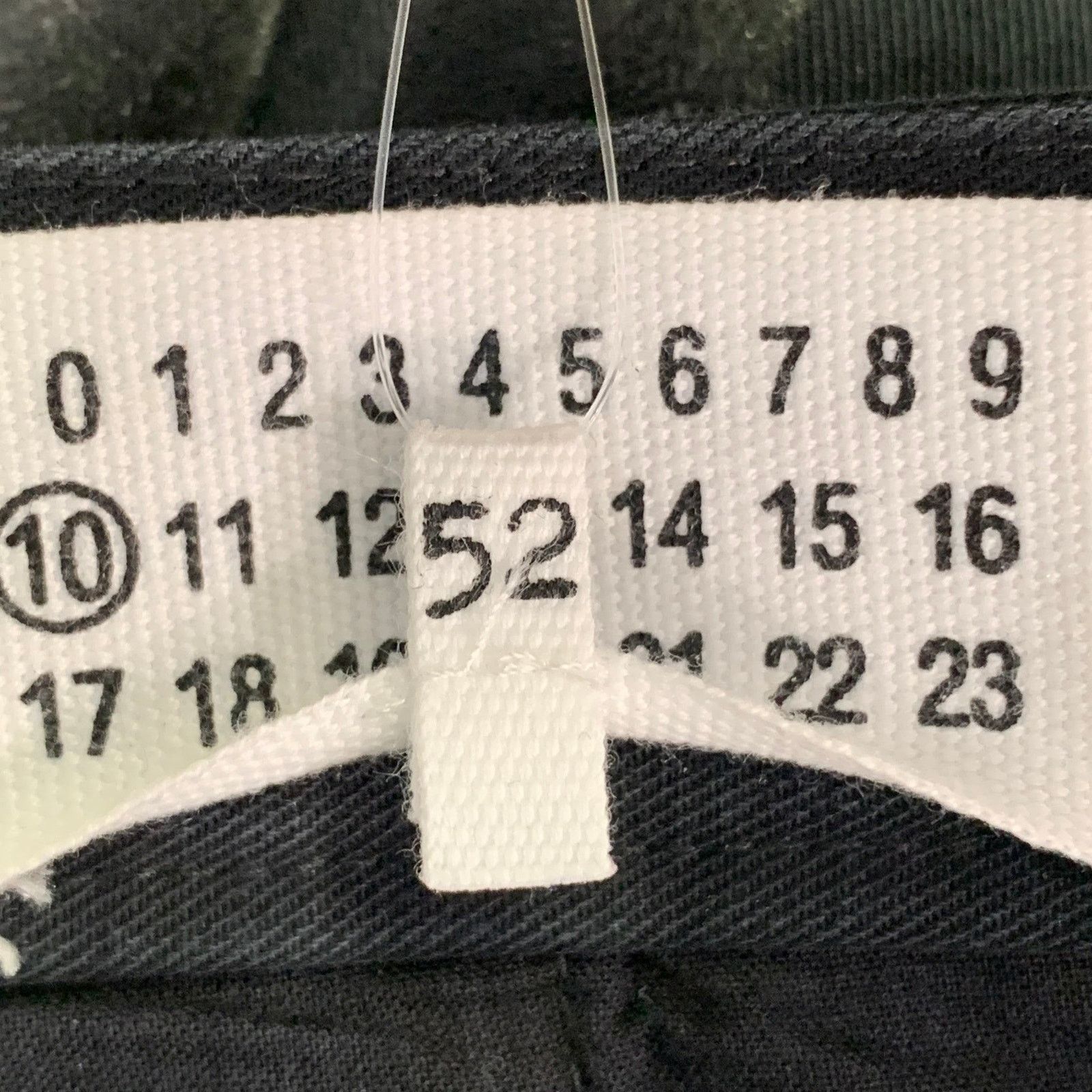Maison Margiela MAISON MARTIN MARGIELA Black Cotton Front Button Fly Pants Size US 36 / EU 52 - 9 Thumbnail