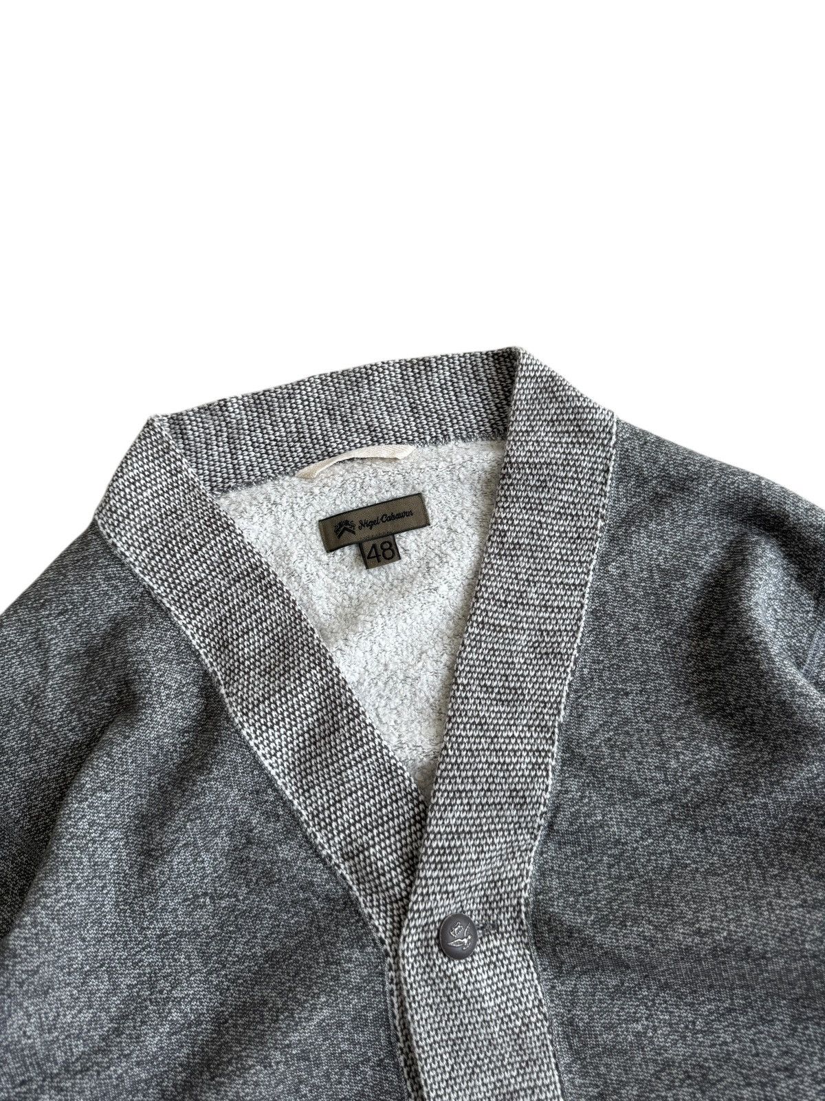 Nigel Cabourn Nigel Cabourn Salt & Pepper Cardigan Vintage Inspired Size US L / EU 52-54 / 3 - 5 Thumbnail