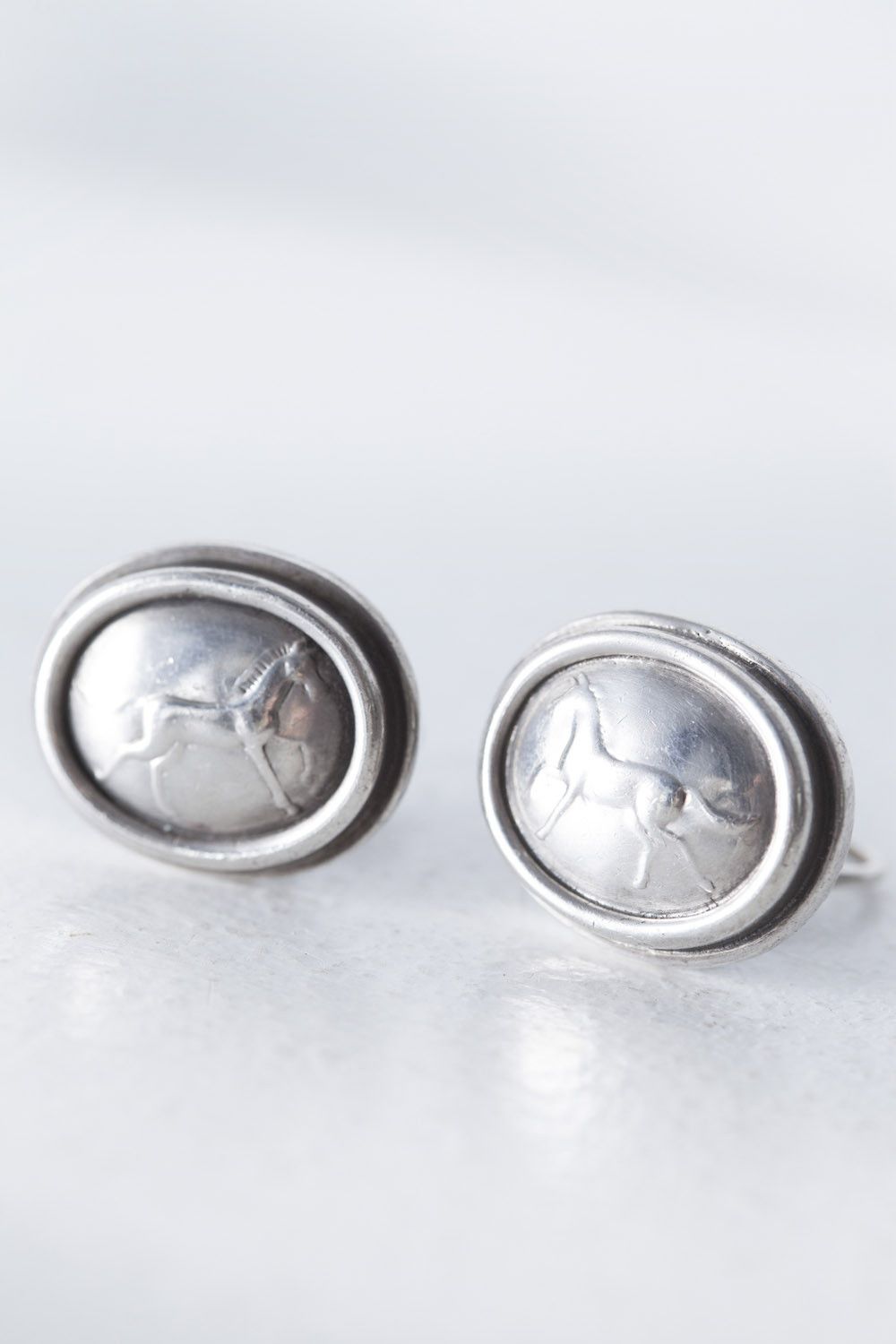 Kieselstein-Cord Kieselstein Cord horse clip earrings Size ONE SIZE - 2 Thumbnail