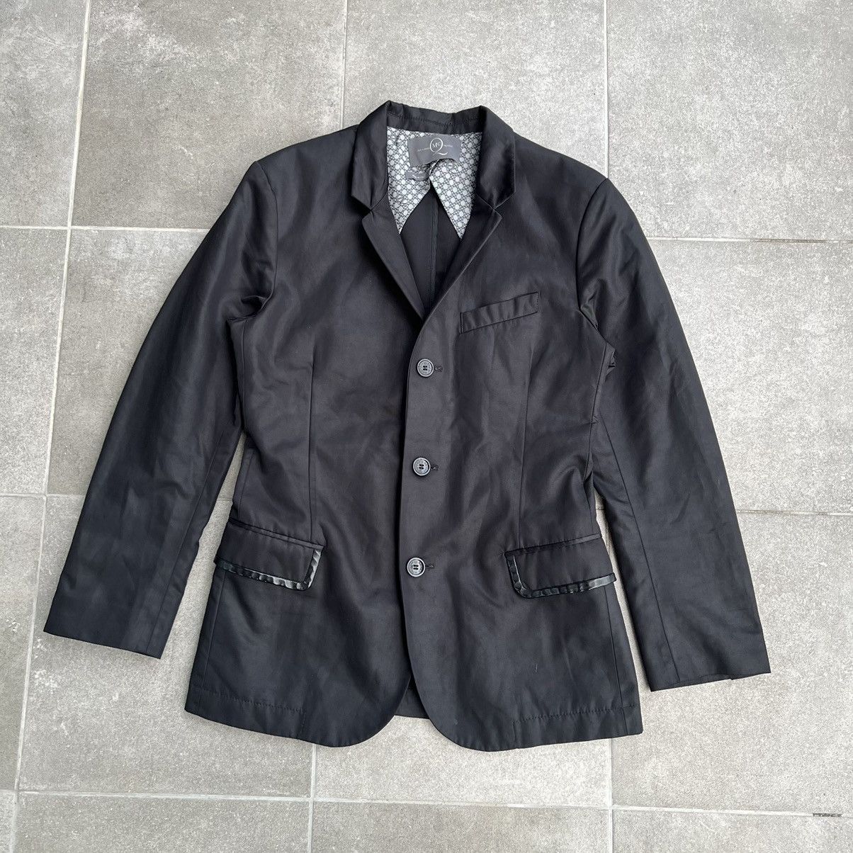 Alexander McQueen Archive Alexander McQueen Unisex black blazer Size L / US 10 / IT 46 - 1 Thumbnail