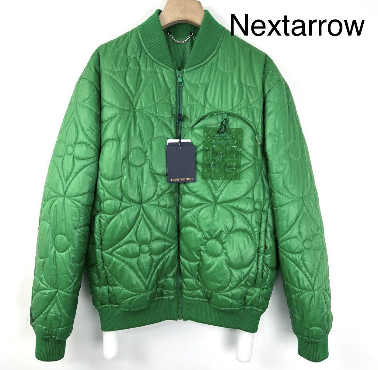 Louis Vuitton Louis Vuitton LV green hanging three flower down jacket2412- Size US L / EU 52-54 / 3 - 1 Thumbnail