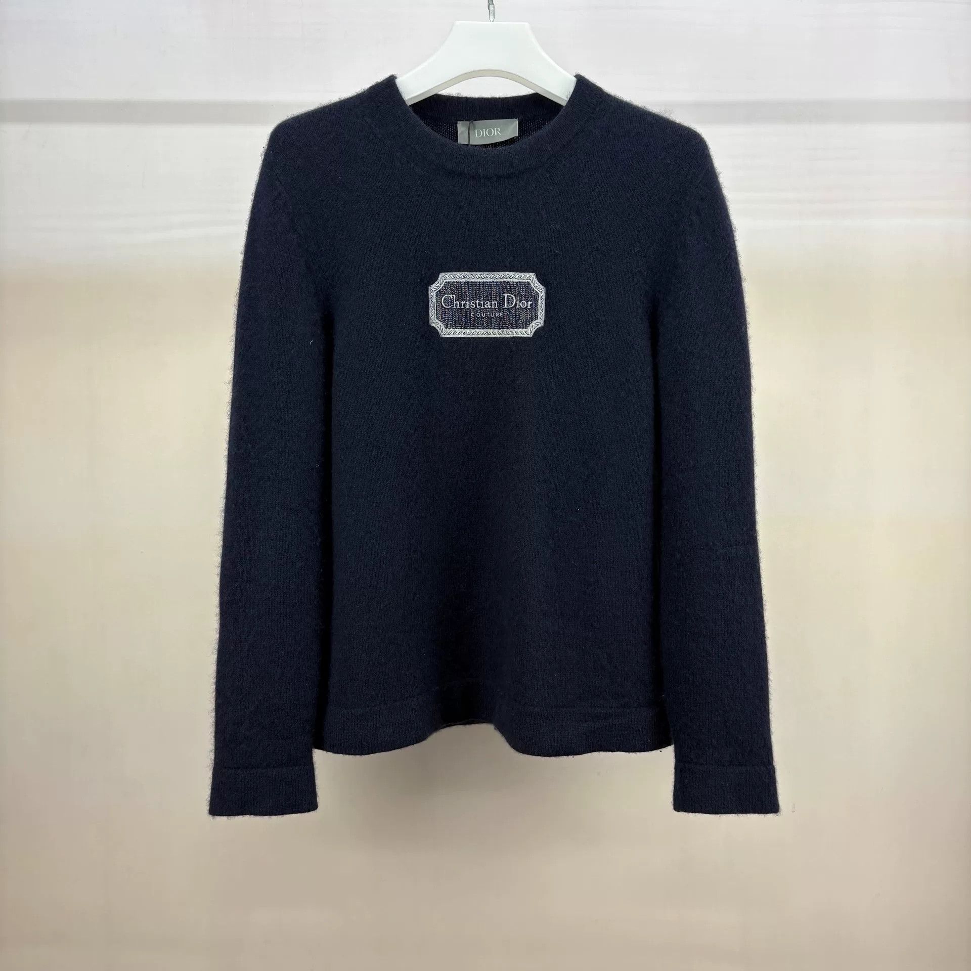 Dior dior embroidered logo cashmere sweater size s Size US S / EU 44-46 / 1 - 1 Thumbnail