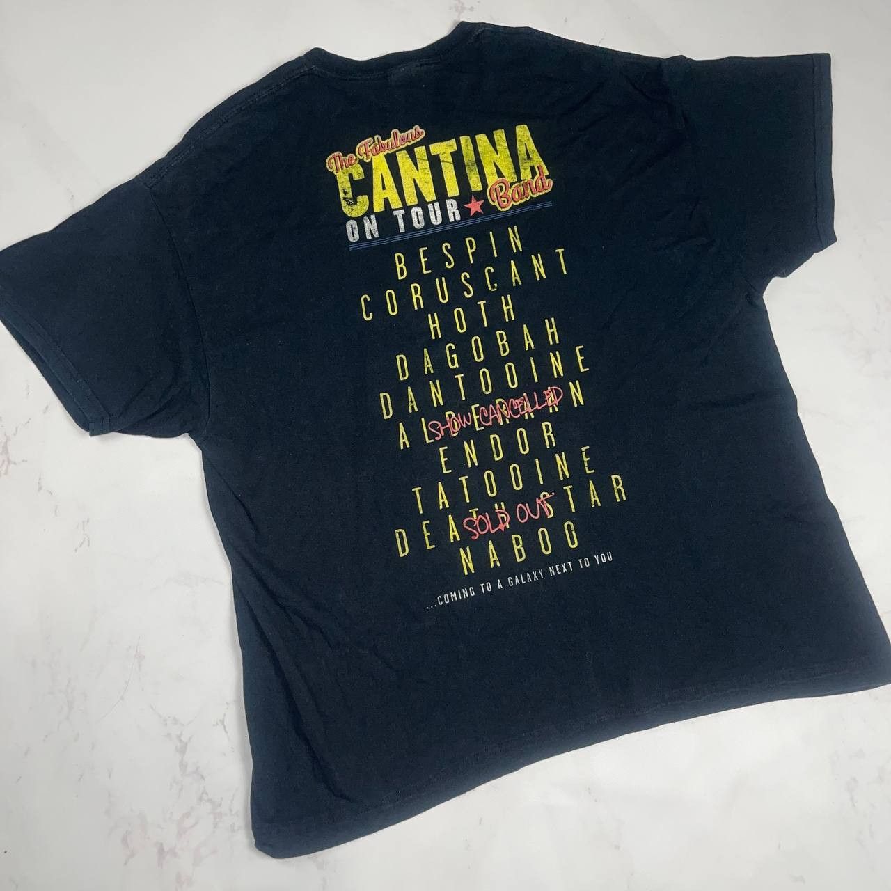 Vintage Star Wars The Fabulous Cantina Band On Tour T-shirt Sz XXL Size US XXL / EU 58 / 5 - 9 Thumbnail
