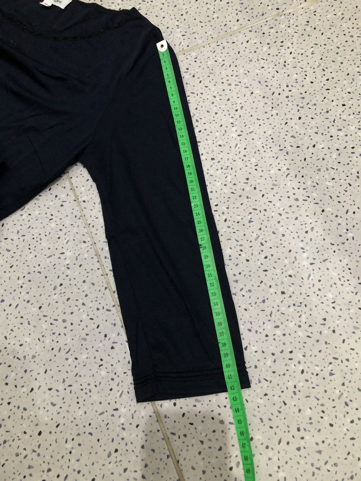 Courreges × Designer × Vintage Courreges Blouse Navy Size XS / US 0-2 / IT 36-38 - 15 Thumbnail