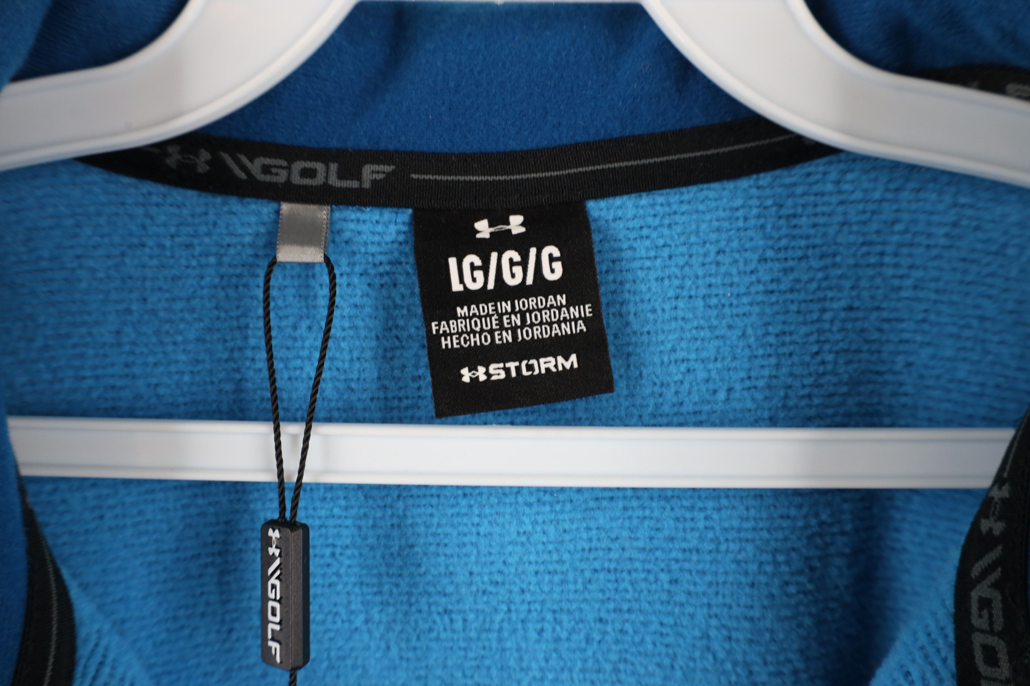 Under Armour × Vintage New Under Armour Golf Half Zip Pullover Sweatshirt Blue Size US L / EU 52-54 / 3 - 6 Thumbnail