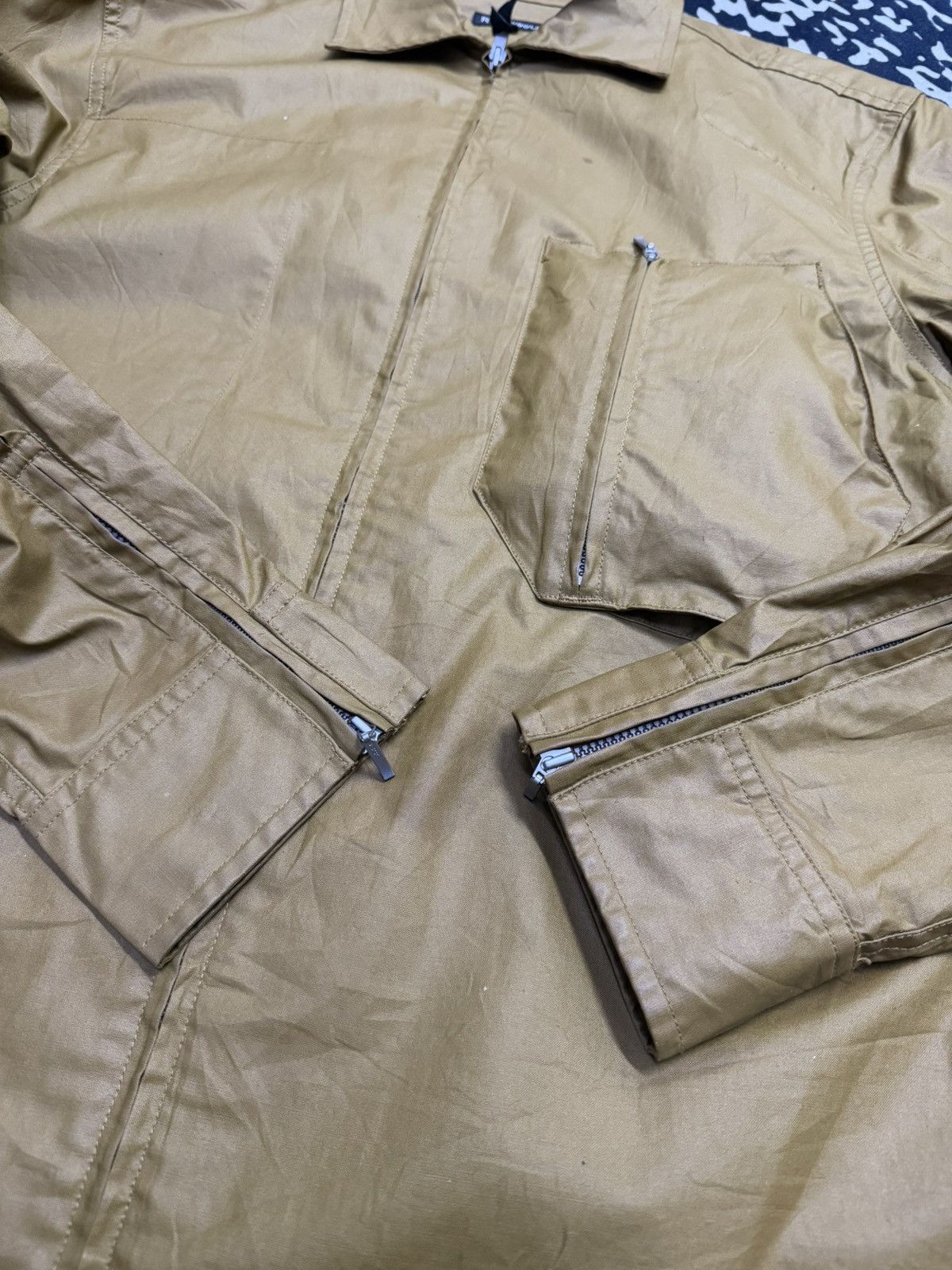 R.Newbold R.Newbold Overshirt One Side Shoulder Padding Jacket Size US M / EU 48-50 / 2 - 13 Thumbnail