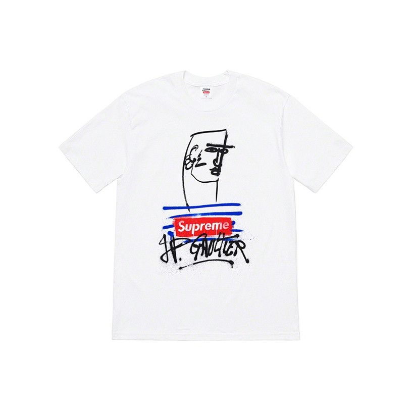 Supreme Supreme x Jean Paul Gaultier Graphic T-Shirt Size XL Size US XL / EU 56 / 4 - 1 Thumbnail