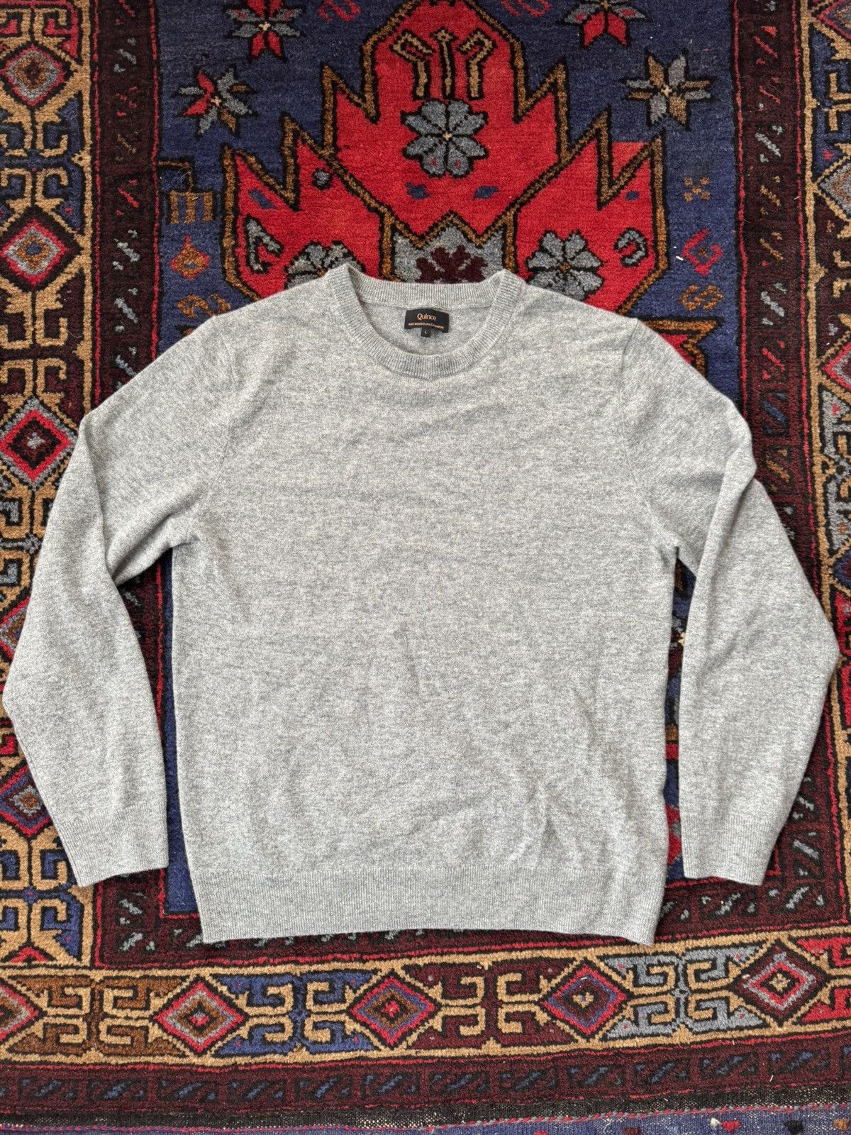Quince Mongolian Cashmere Sweater Size US L / EU 52-54 / 3 - 1 Thumbnail