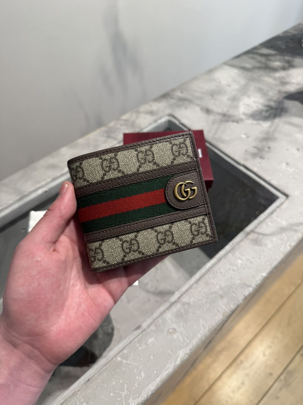 Gucci BNWT Gucci Ophidia GG Wallet Size ONE SIZE - 2 Thumbnail