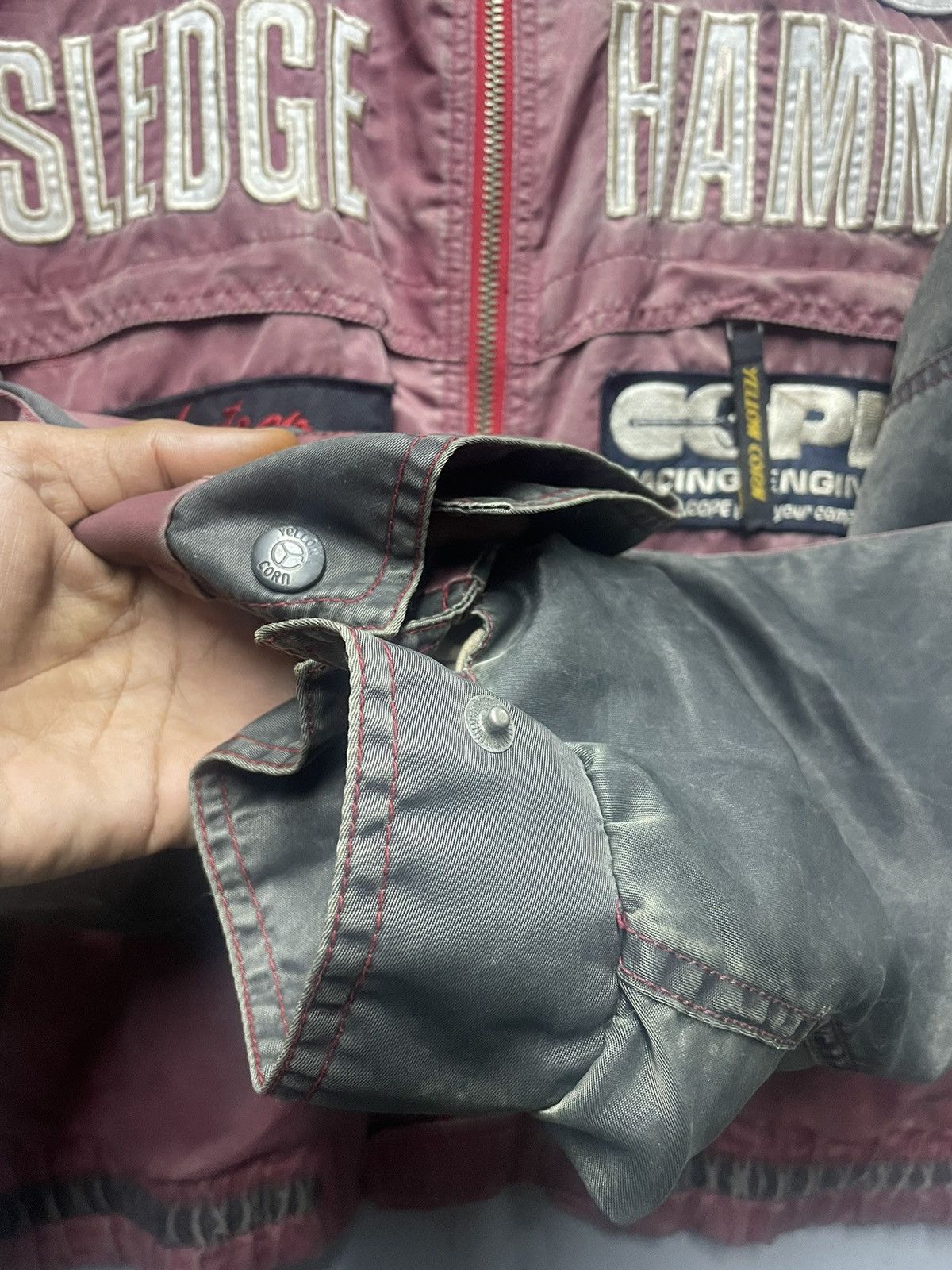 Honda × Vintage Yellow corn❌Racing❌Vintage Size US M / EU 48-50 / 2 - 9 Thumbnail