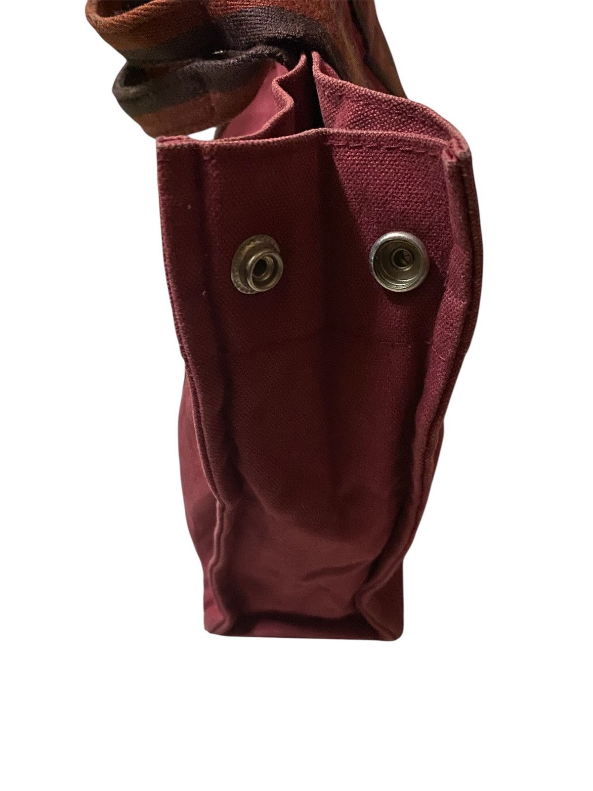 Hermes Hermes Fourre Tout Bordeaux Ref Canvas Mini Tote Bag Size ONE SIZE - 2 Thumbnail