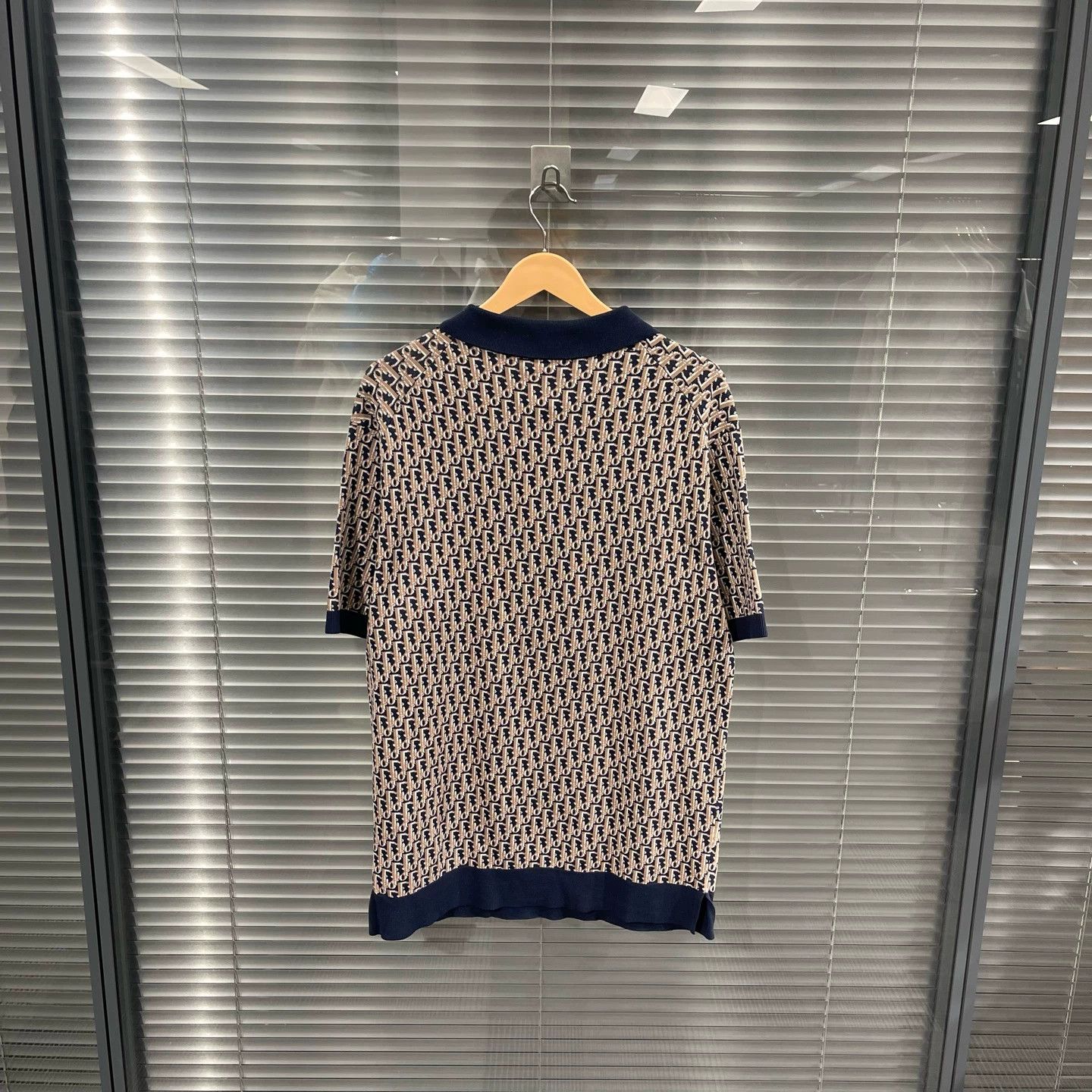 Dior Dior Oblique All Over Print Polo Shirt S 99 New Size US S / EU 44-46 / 1 - 2 Thumbnail