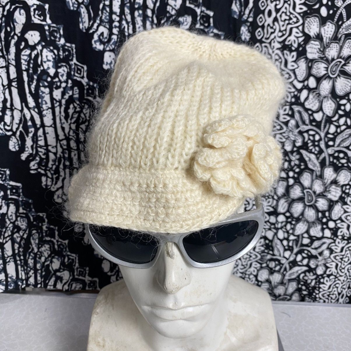 Furla × Japanese Brand × Vintage Furla unique knitted hats by moonbat.co Size ONE SIZE - 1 Thumbnail