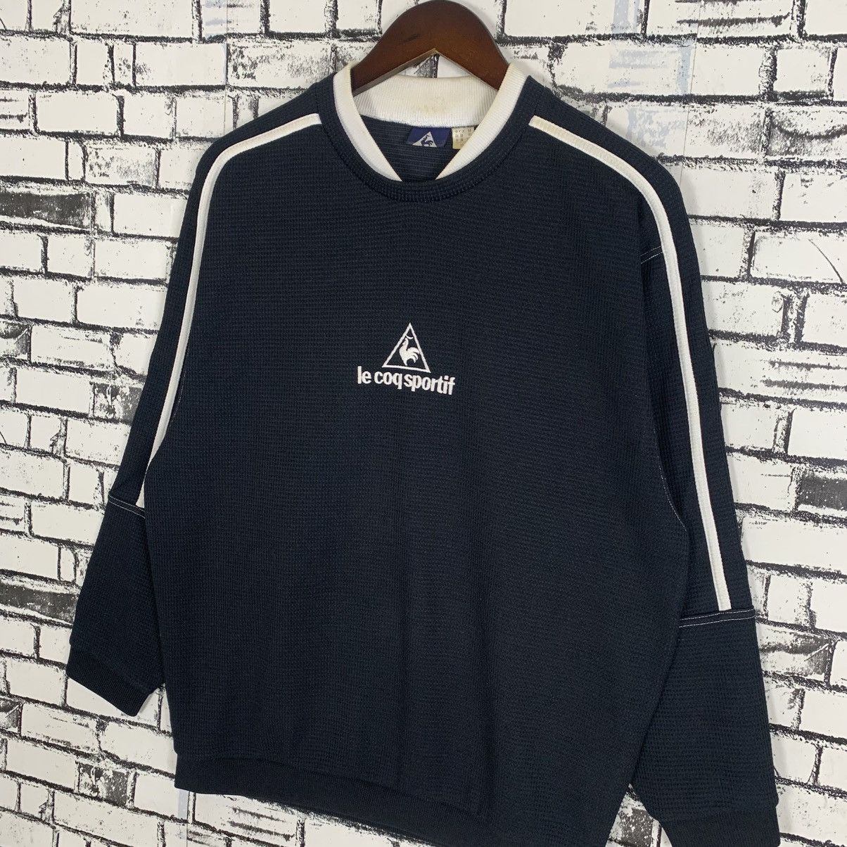 Designer × Le Coq Sportif × Vintage Vintage Le Coq Sportif Small Logo Embroidery Sweatshirt Size US M / EU 48-50 / 2 - 2 Thumbnail